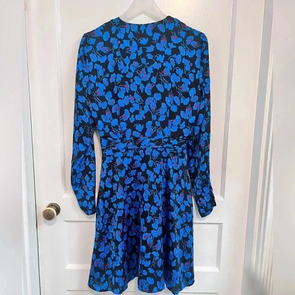 Equipment Collie Floral-Print Long Sleeve Dress NEW - Picture 3 of 8